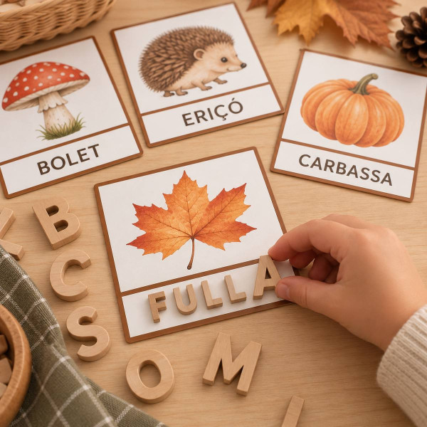 Vocabulari de tardor manipulatiu
