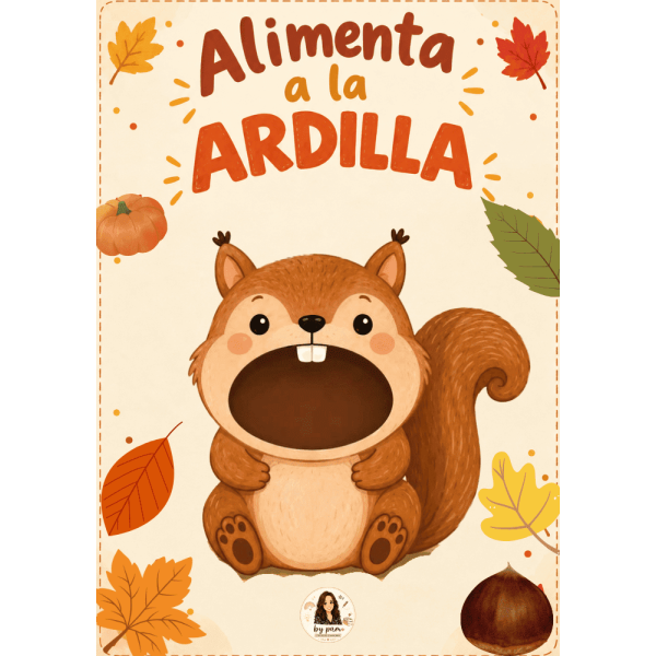 Alimenta a la ardilla