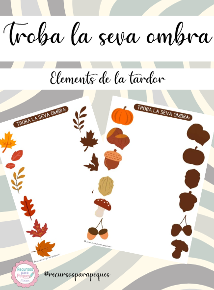 Troba les ombres de la tardor