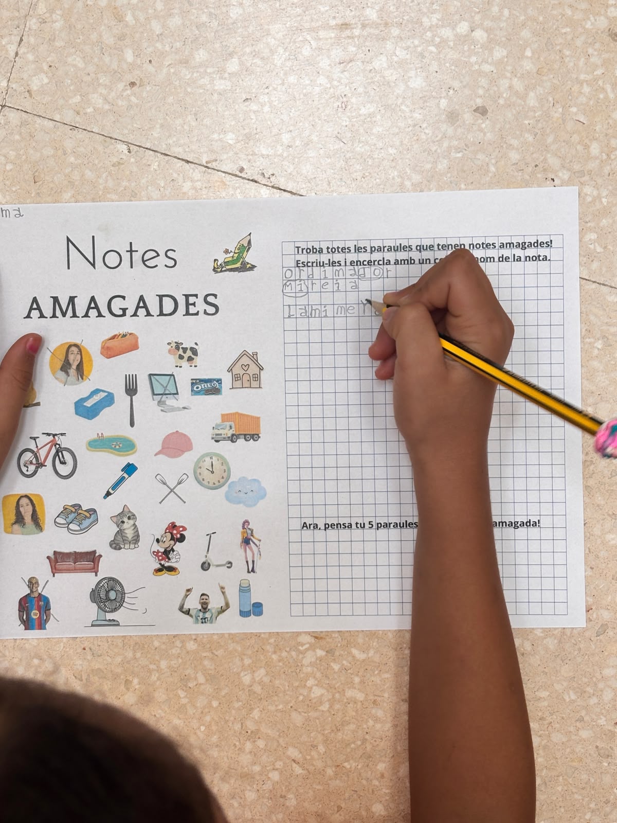 NOTES AMAGADES