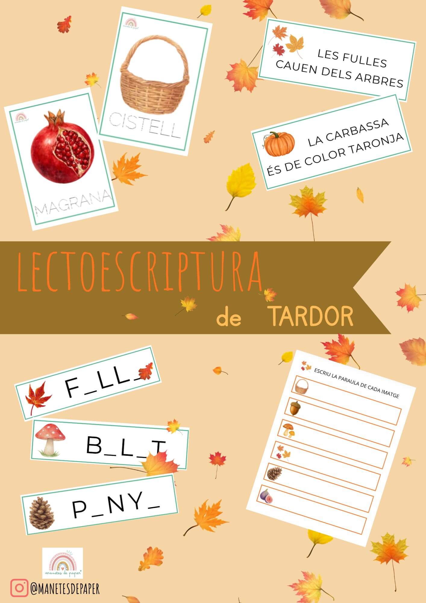 LECTOESCRIPTURA DE TARDOR
