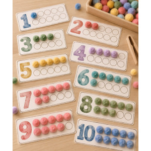 Numeració amb pompons