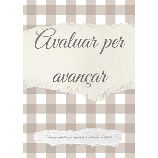Infantil: Avaluar per avançar