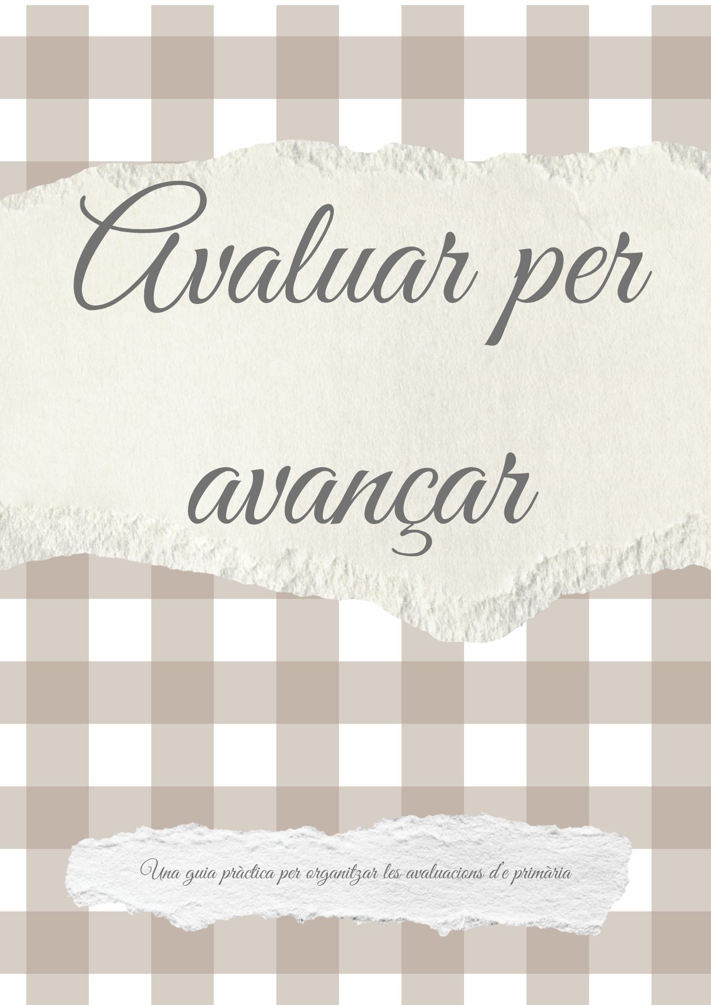 Primària: Avaluar per avançar.
