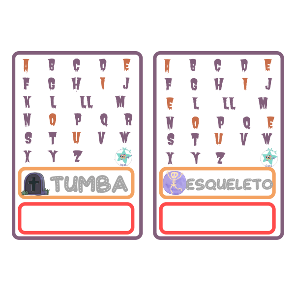 BUSCA LAS LETRAS...