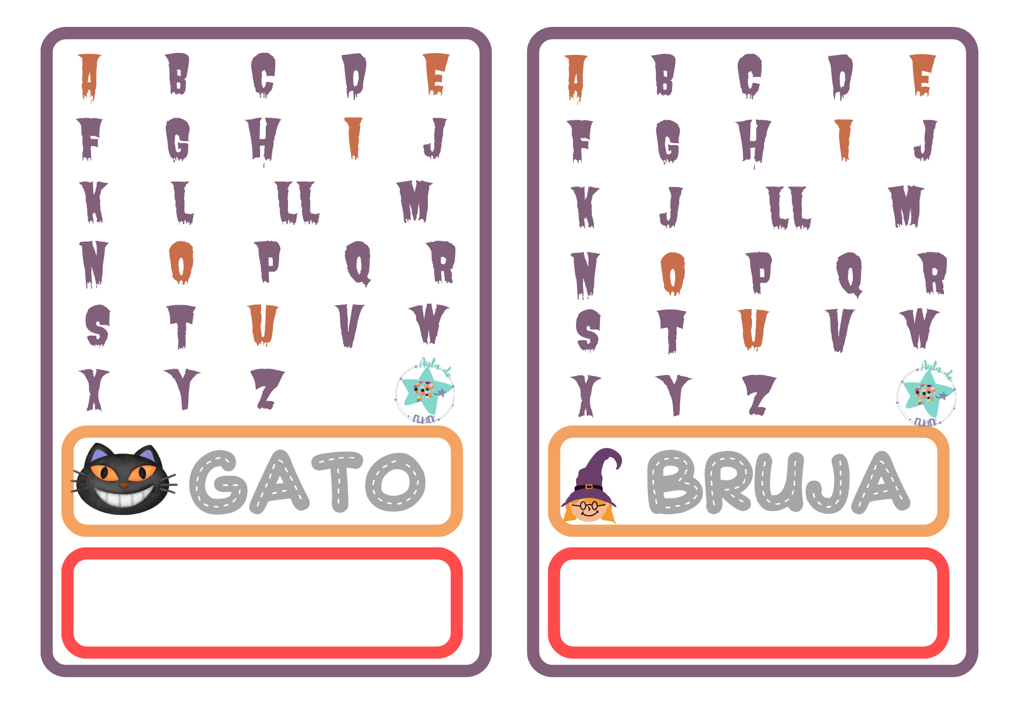 BUSCA LAS LETRAS...