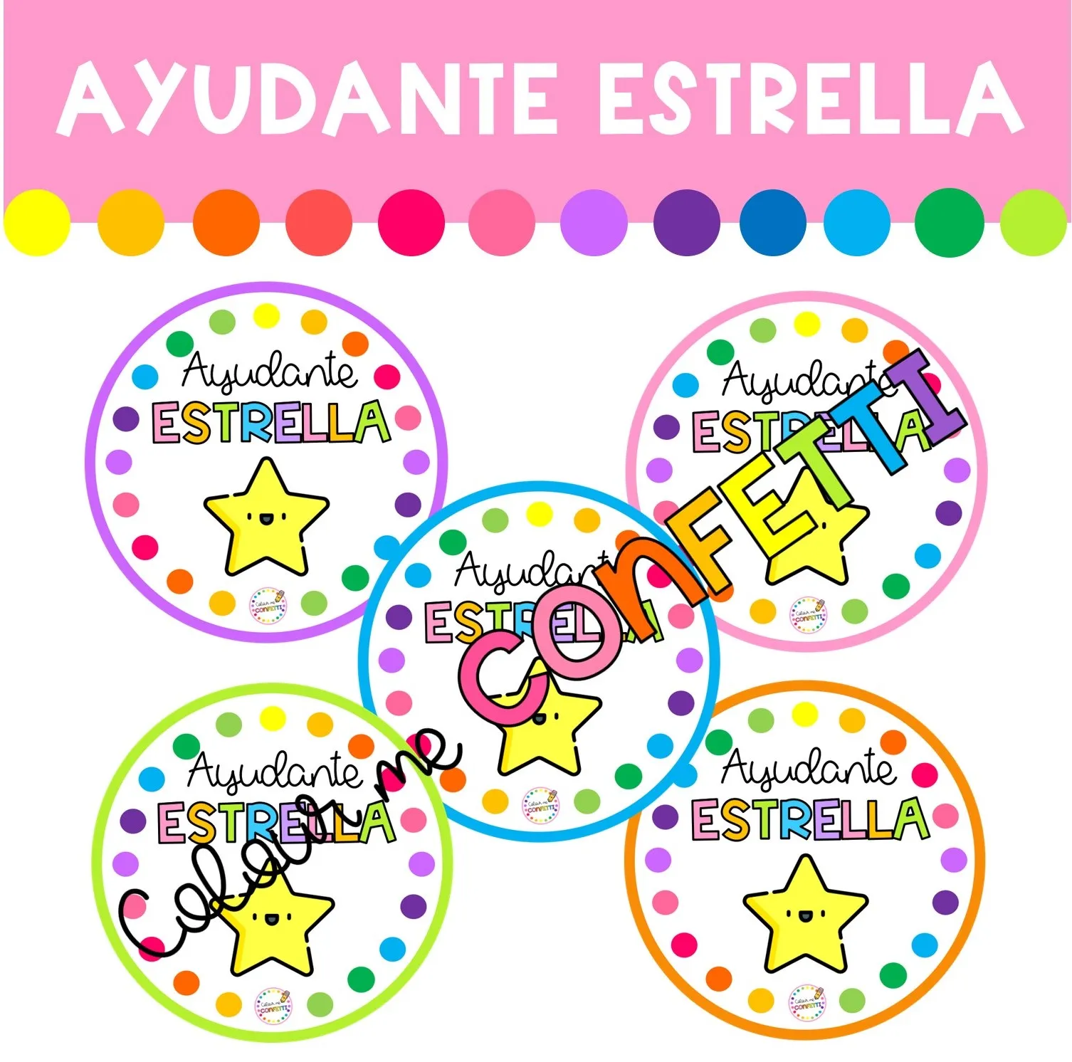 Ayudante estrella - Medalla