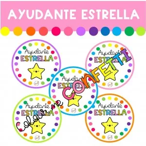 Ayudante estrella - Medalla