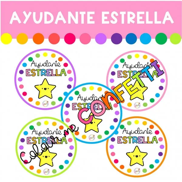 Ayudante estrella - Medalla