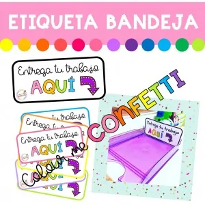 Entrega tu trabajo - Etiquetas