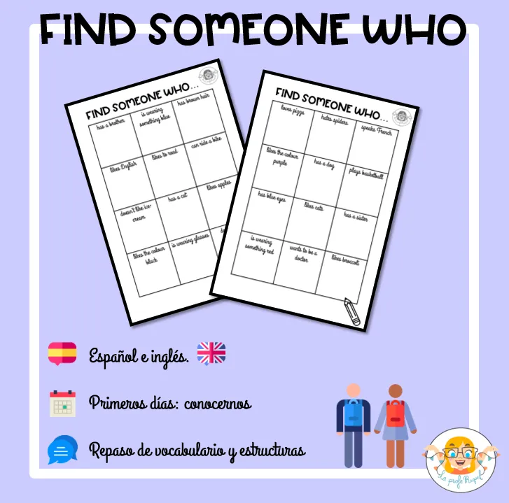 Find someone who