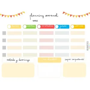 Planning semanal