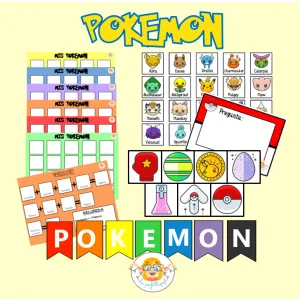 GESTIÓN DE AULA TEMÁTICA POKEMON (CASTELLANO)