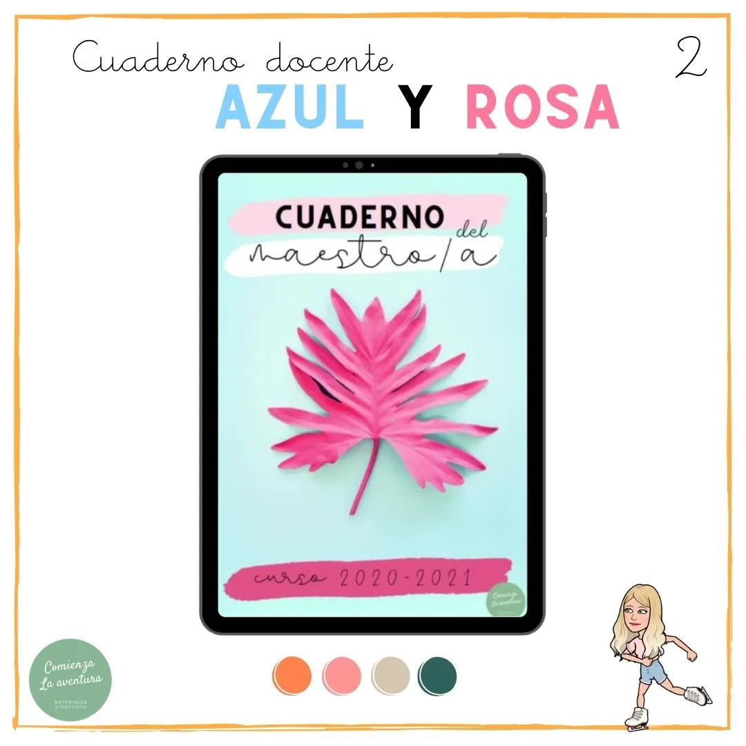 Cuaderno docente AZUL Y ROSA