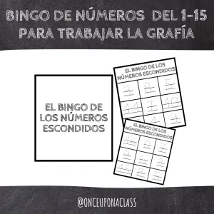 El bingo de los números escondidos