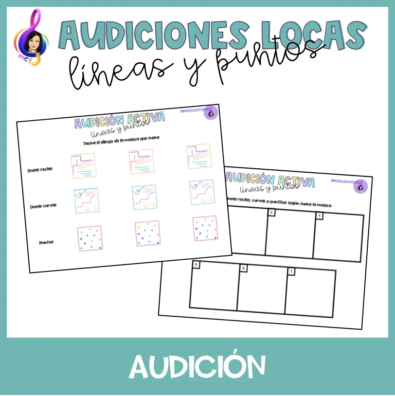 MATERIAL AUDICIONES LOCAS "líneas y puntos"