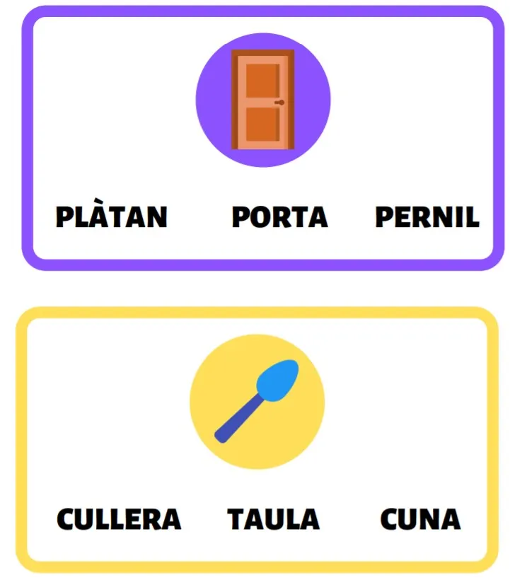 Encercla la paraula correcta