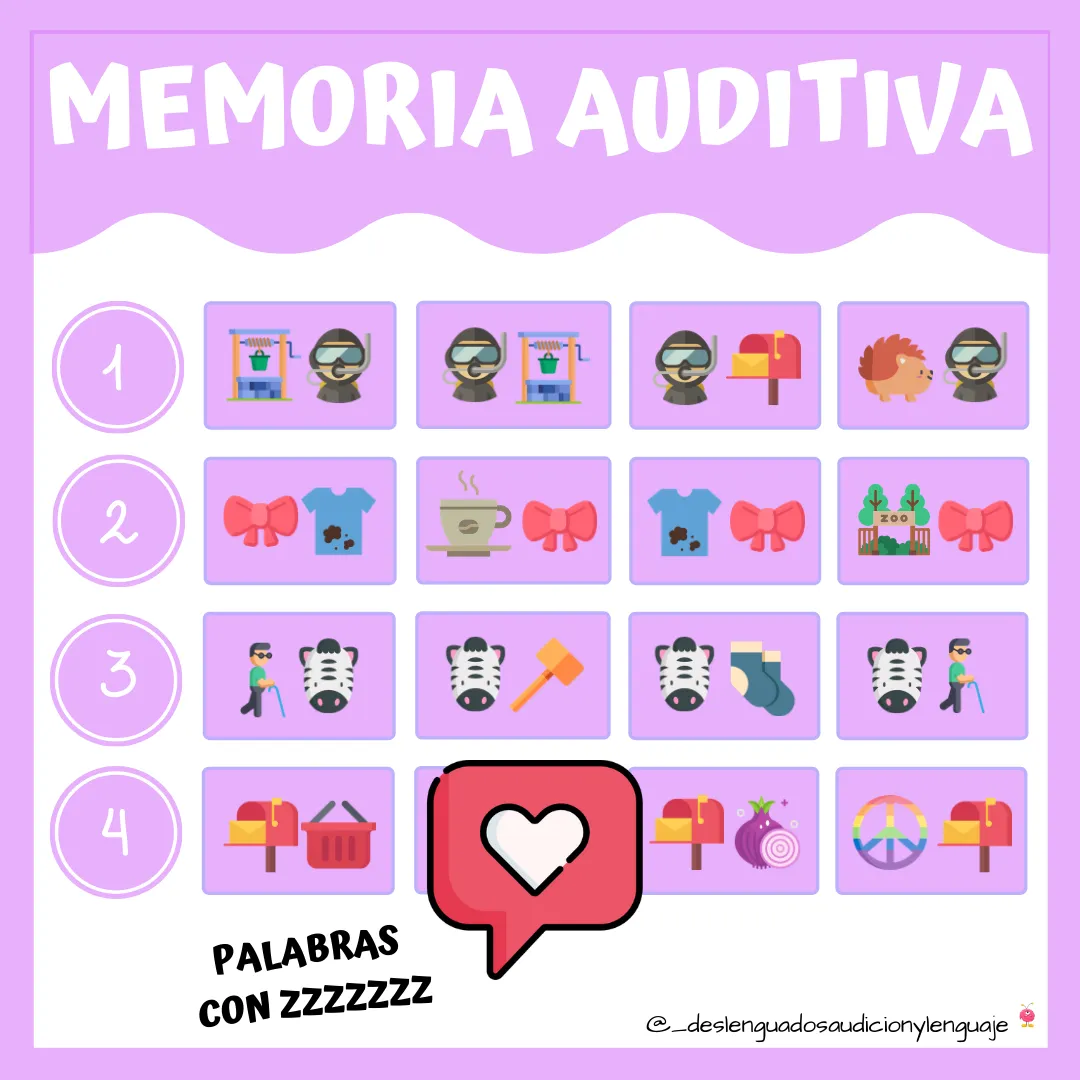 MEMORIA AUDITIVA Z