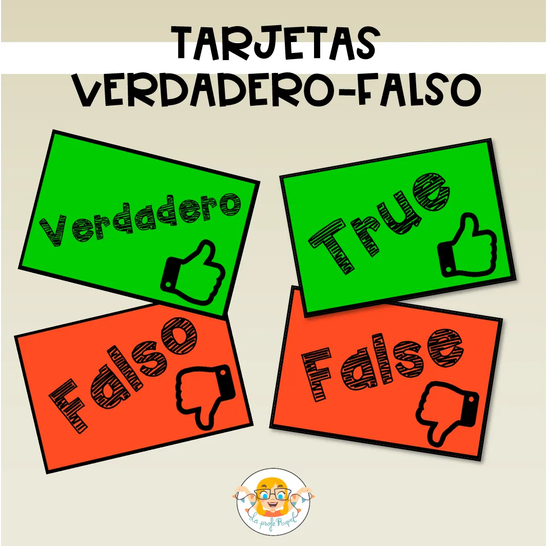 Tarjetas verdadero-falso (CAS-ING)