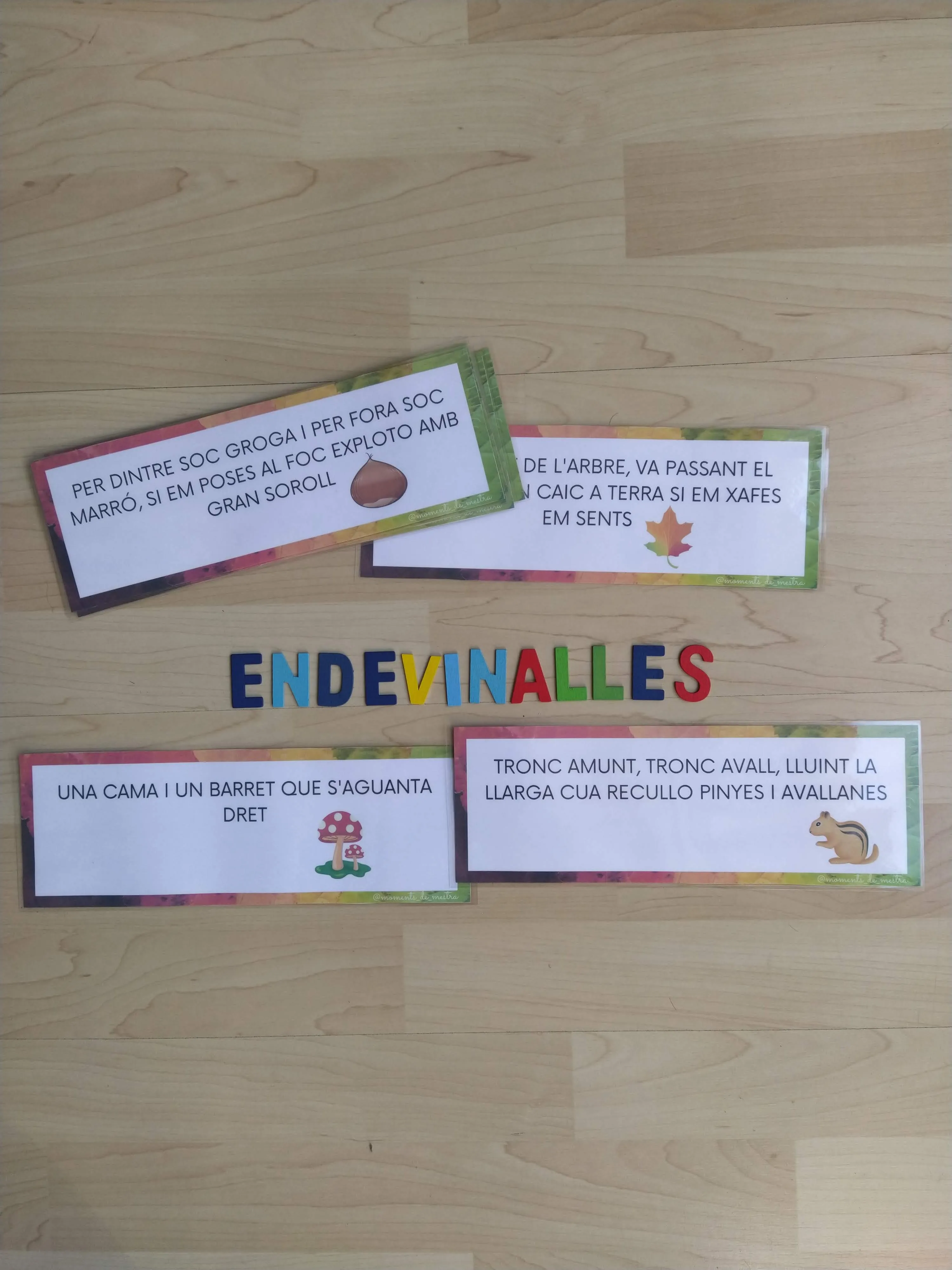 ENDEVINALLES TARDOR