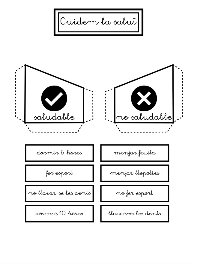 Cuidem la salut (quadern interactiu)