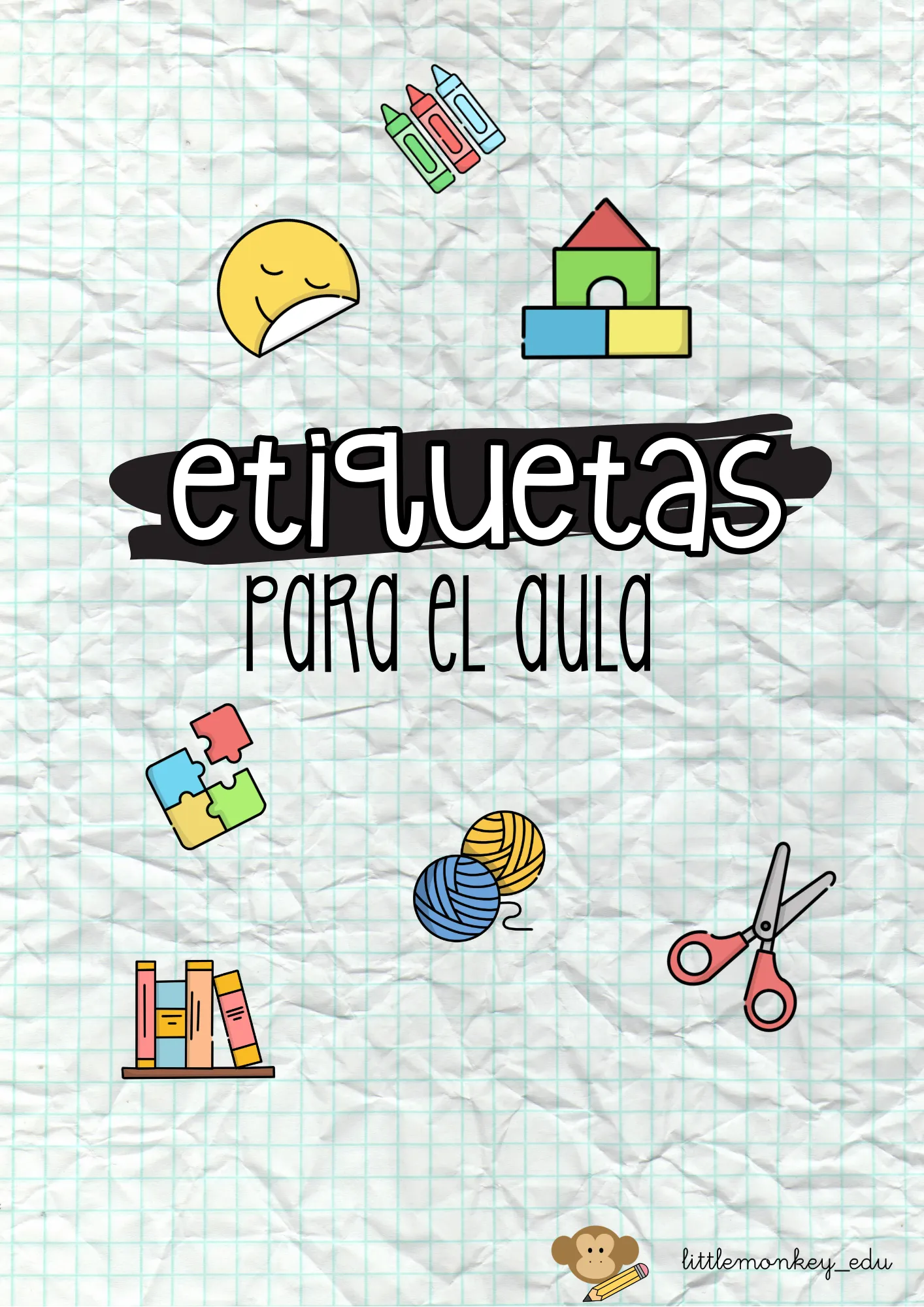 Etiquetas para el aula.