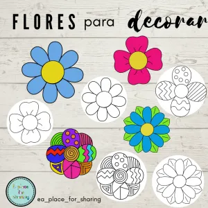 Flores para decorar