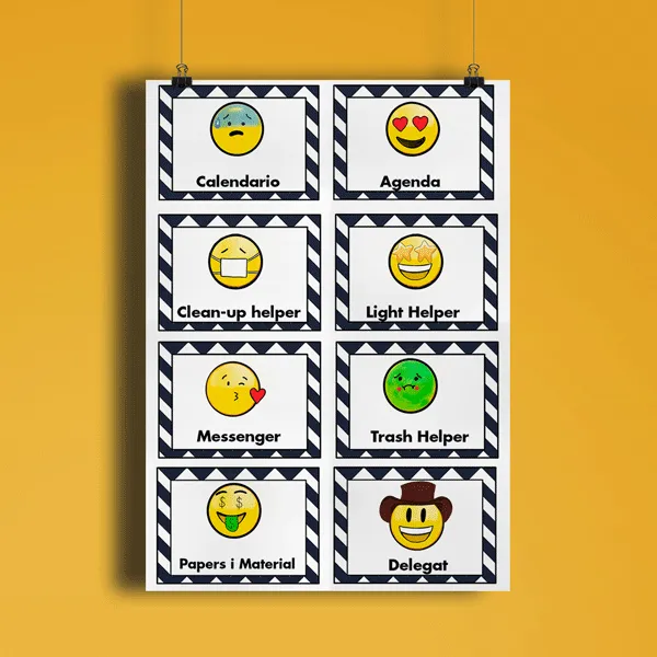 Encargad@s Emojis - ENG