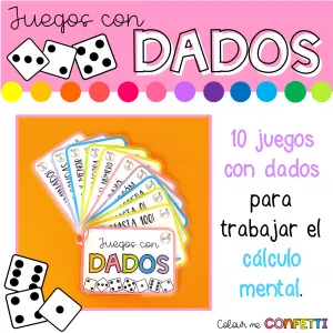 Juegos con dados - Llavero