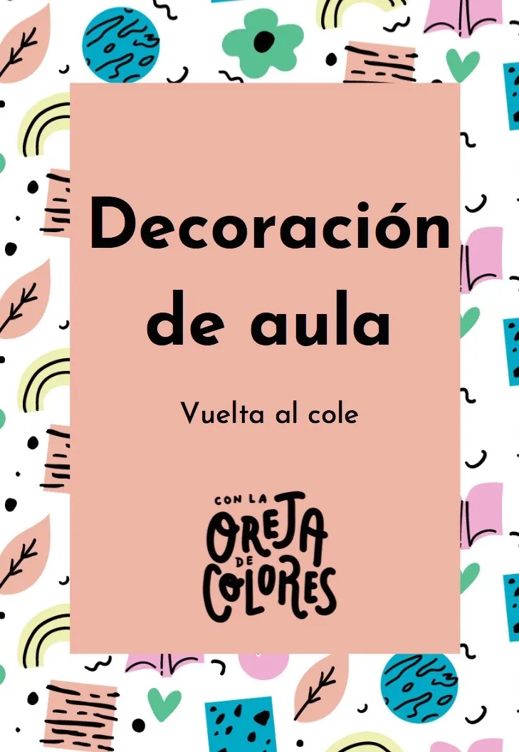 Pack de decoración de aula