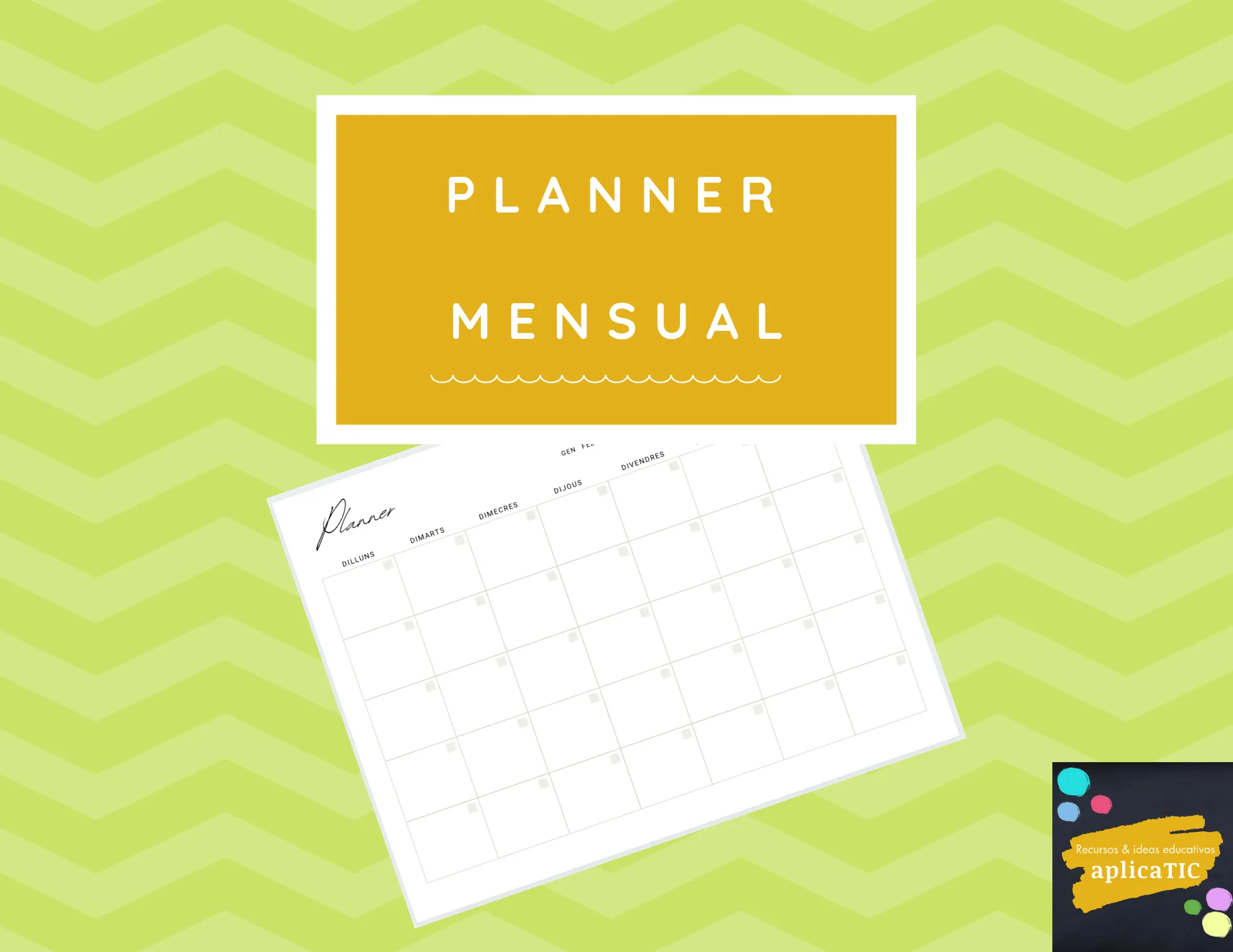 Planner mensual