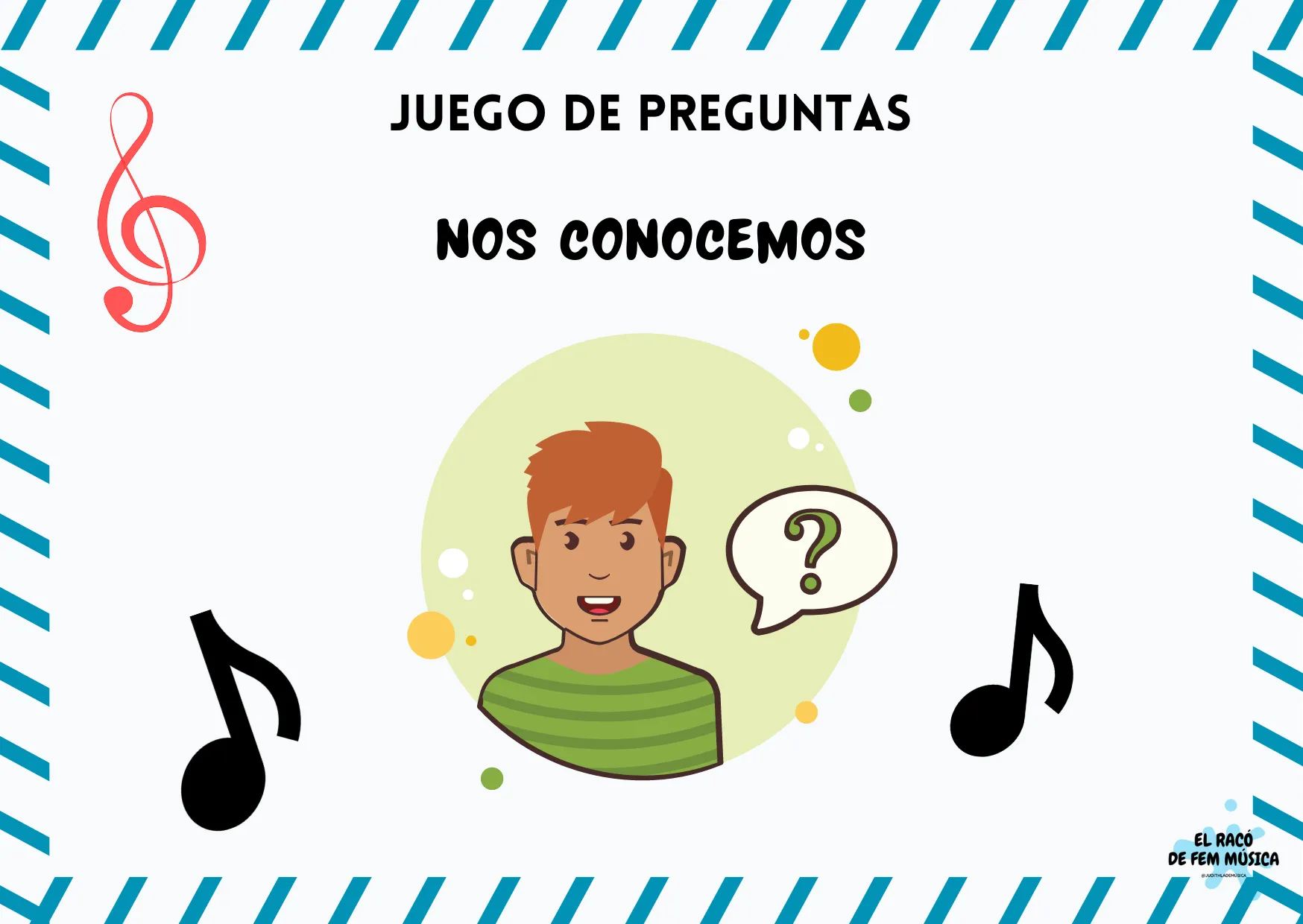 JUEGO: NOS CONOCEMOS