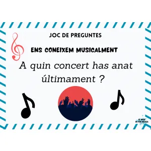 JOC DE CONEIXENÇA: ENS CONEIXEM