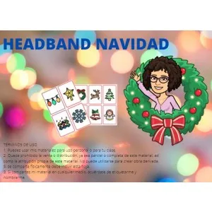 Headband Navidad