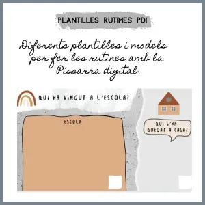 Plantilles per rutines amb la PDI