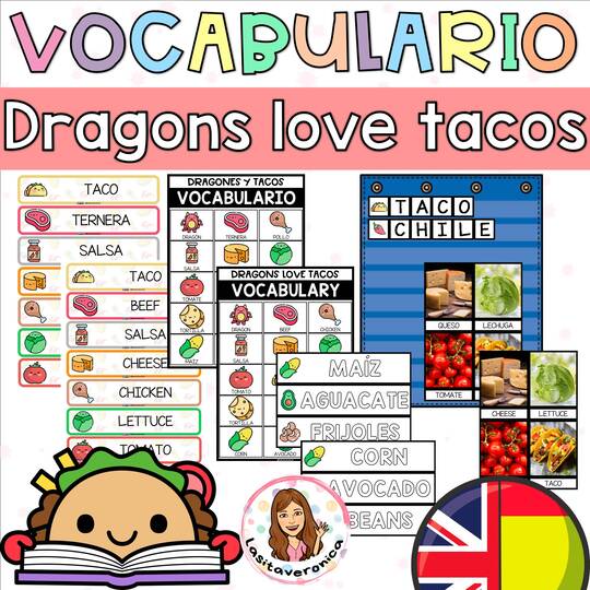 Vocabulary Dragons love tacos