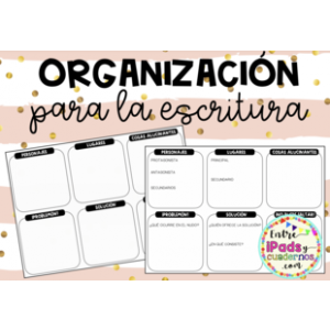 Organizamos la Escritura Creativa. Plantilla.