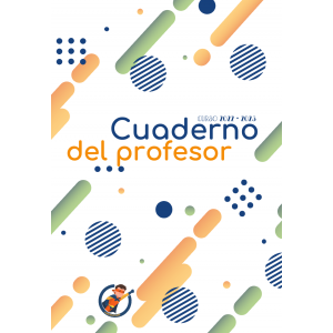 Cuaderno del docente curso 2022 - 2023 (tono amarillo y verde)