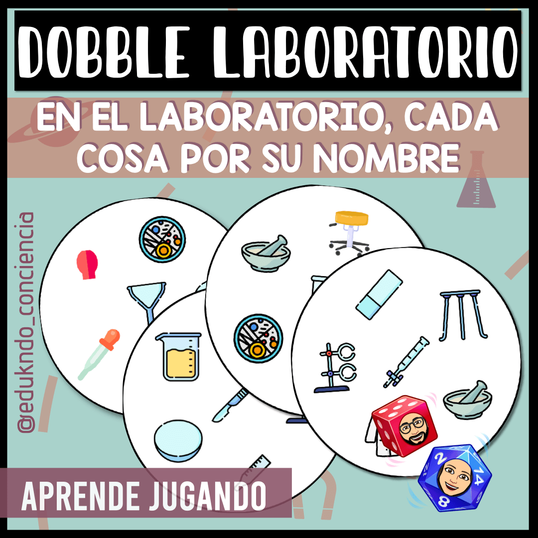 DOBBLE MATERIAL DE LABORATORIO