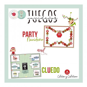 juegos de mesa navideños: party y cluedo