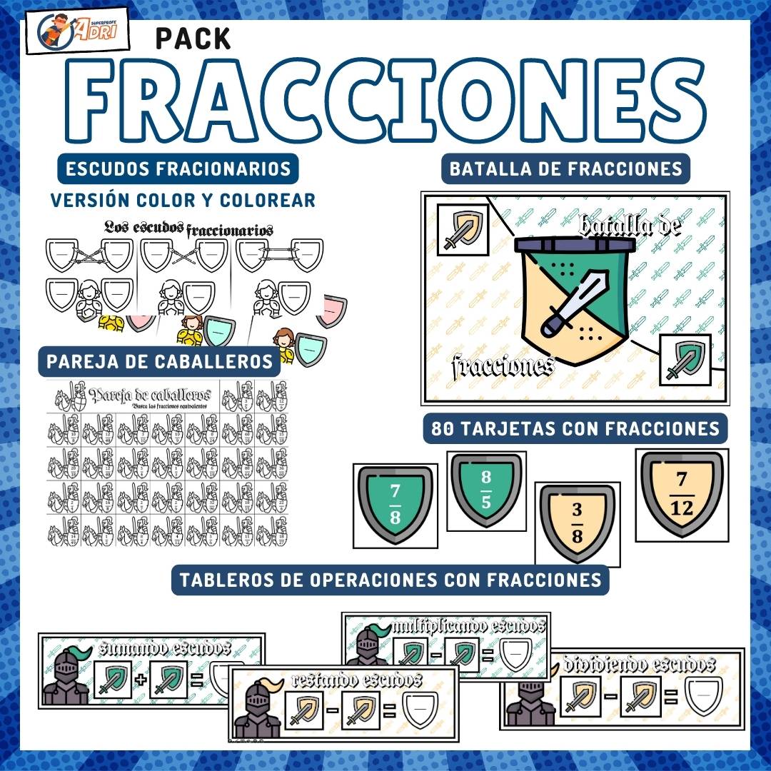 Pack de fracciones