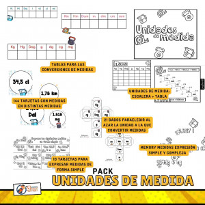 Pack unidades de medida