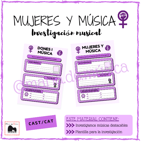 Mujeres y música investigación