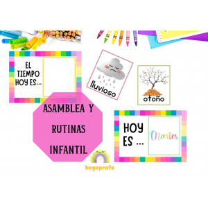 Asamblea y rutinas para Infantil