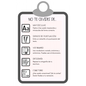 50 TARJETAS DE ESCRITURA CREATIVA + CARPETA DE ESCRITURA CREATIVA + CHECKLIST