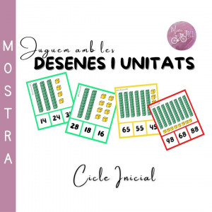 Juguem amb les desenes i unitats (mostra gratuïta)