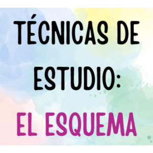 Técnicas de estudio: El esquema