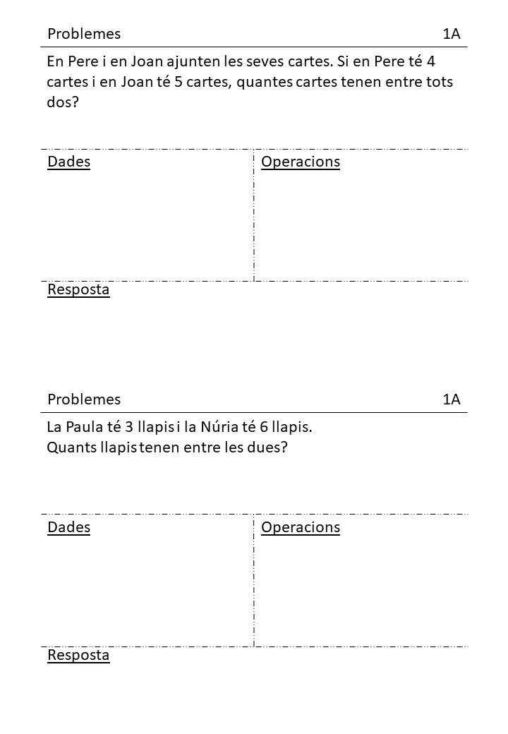 Problemes classificats - Nivell 1