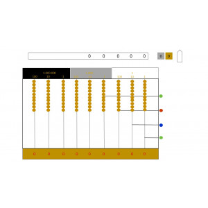 Ábaco dorado (Montessori)