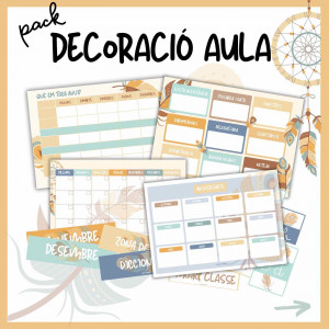 PACK DECORACIÓ AULA MINDFULNESS